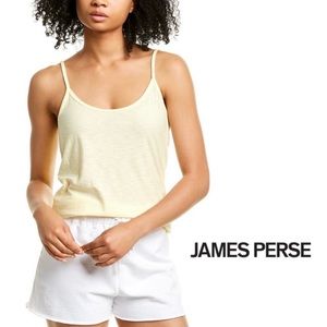 James Perse Butter Yellow Tank Top
